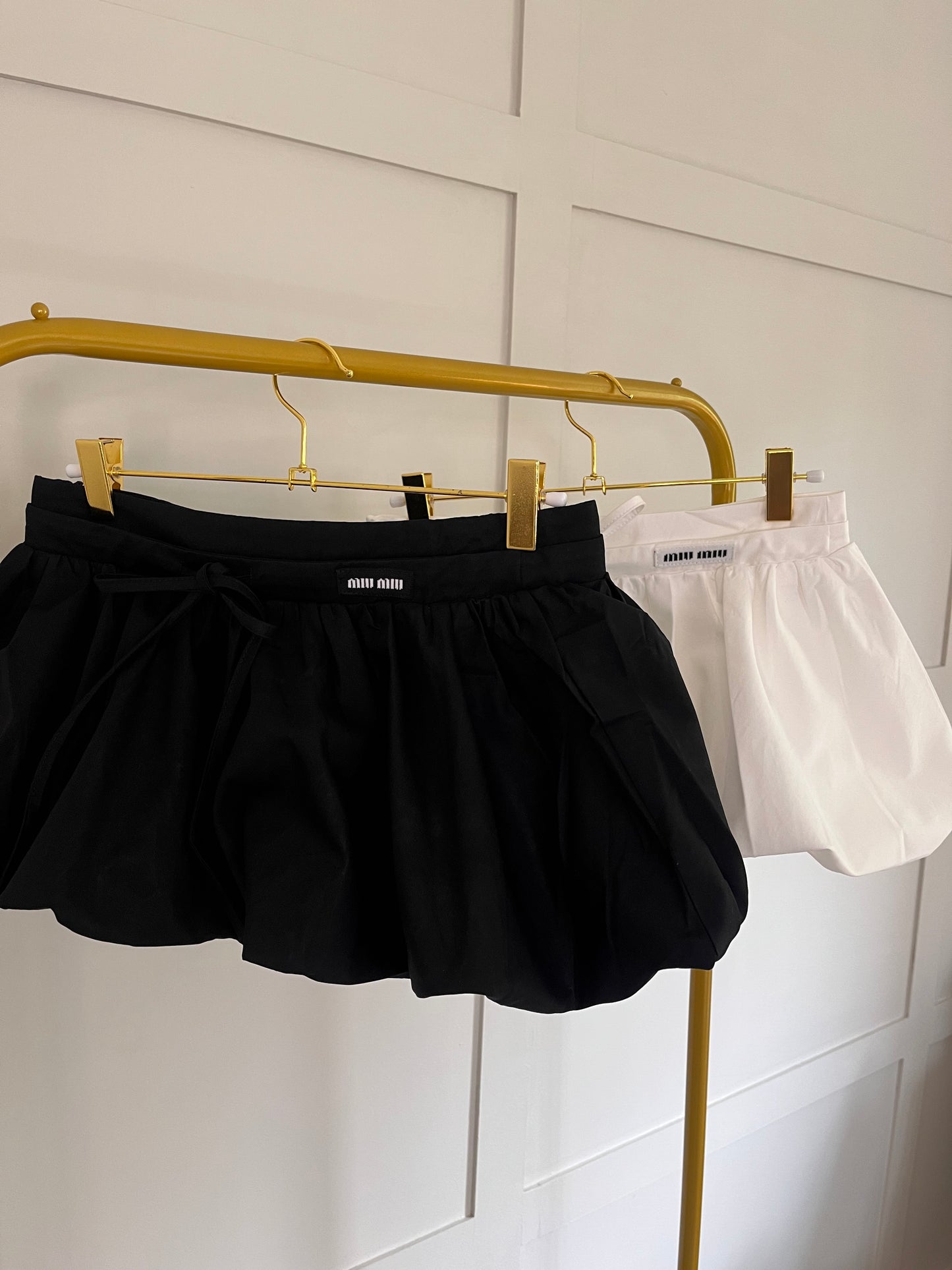 MI PUFFBALL SKIRT WITH BUILT IN BRIEFS