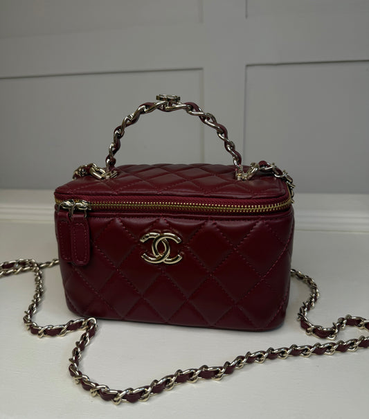 CC VANITY BAG DETAILED HANDLE