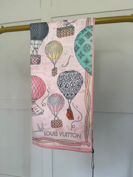 LV BALLOON SCARF