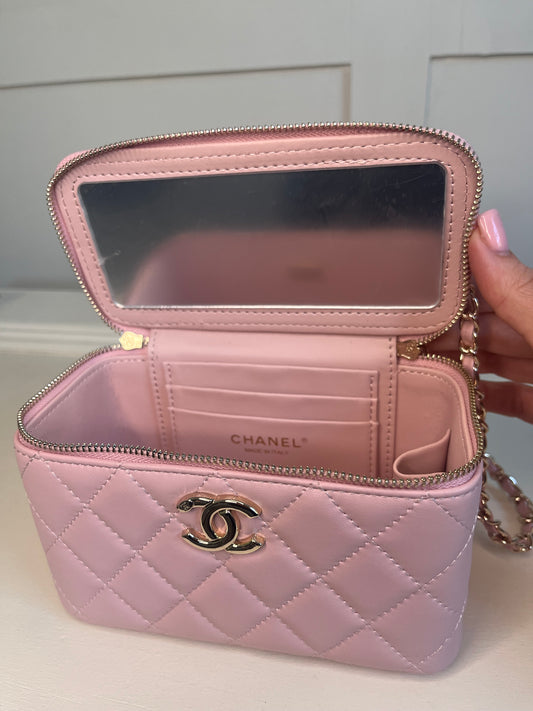 CC VANITY BAG DETAILED HANDLE