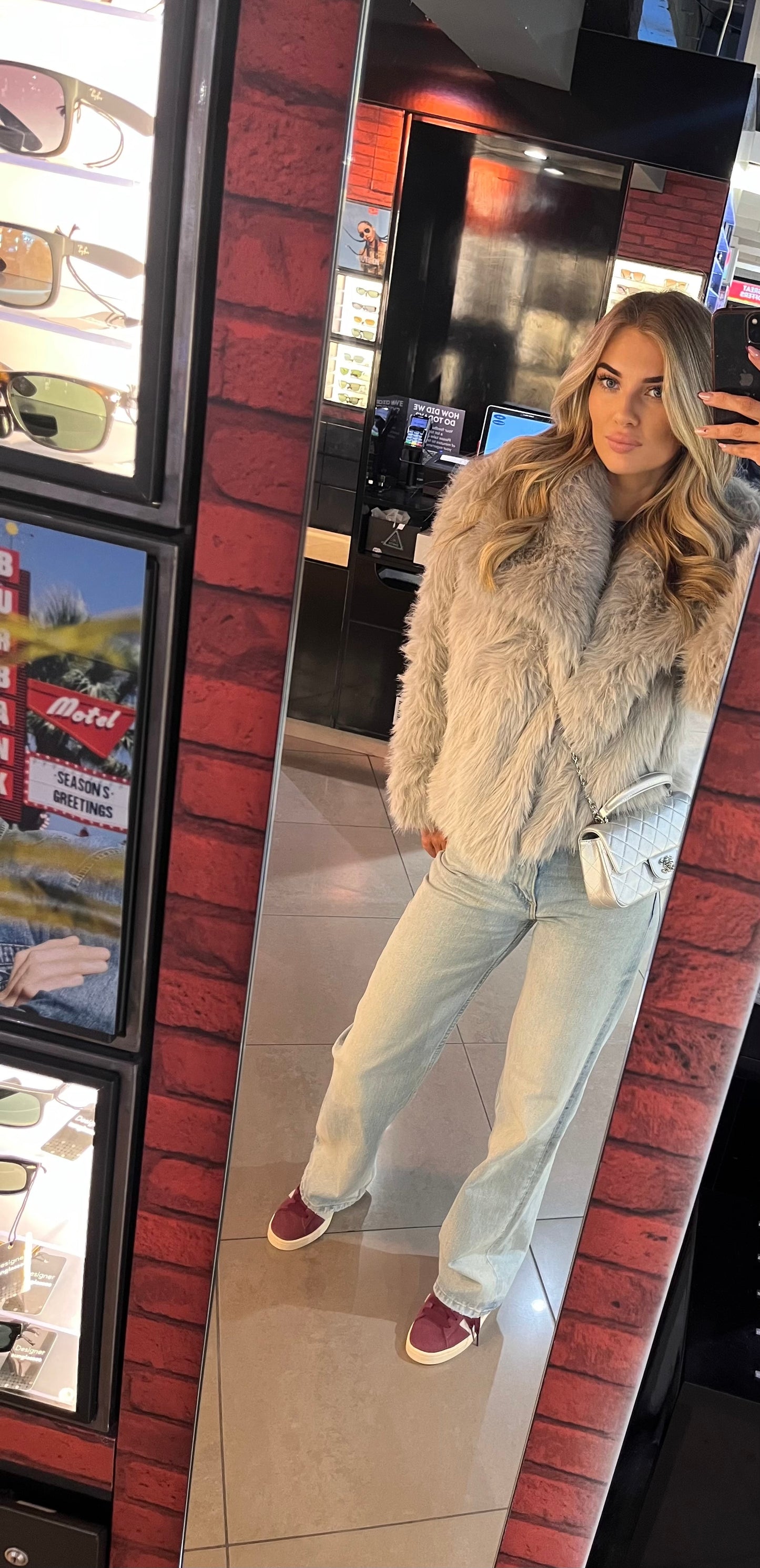 FAUX FUR COAT